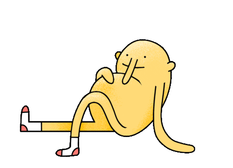 relaxed wave Sticker by Artandsuchevan