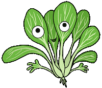 planetgoodearth earth grow vegetables salad Sticker