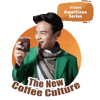 Americano Sticker by Fore Coffee