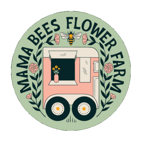 mamabeesfarm giphyattribution mamabeesflowerfarm Sticker