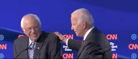 Bernie Sanders Hug GIF by GIPHY News
