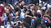 manu ginobili player-fan interaction GIF by NBA