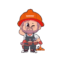 Tiler Sticker by Battipav