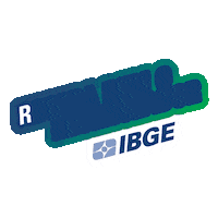 Censo Sticker by IBGE