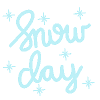 Snow Day Sticker
