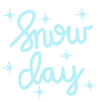 Snow Day Sticker