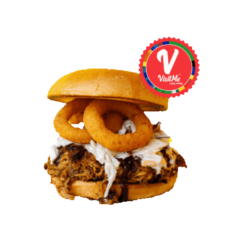 Burger Sticker by VisitMe.Hu