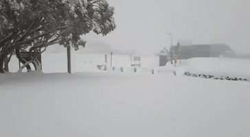 Summer Snow in Australia Blankets Victoria Ski Fields With White