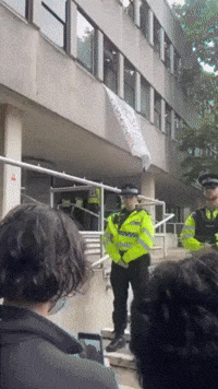 Pro-Palestinian Protesters Arrested During Oxford Sit-In