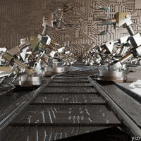 Robot Machine GIF by Yizr
