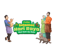 Selamathariraya Sticker by ProDiet Malaysia