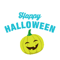 Trick Or Treat Smile Sticker by DigiOutsource
