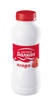 Strawberry Balkan Sticker by Lactima JSC