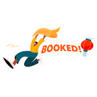 Chinese New Year Ticket Sticker by klooktravel