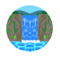 Travel Water Sticker by JenChibi