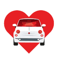 saintvalentine love Sticker by FIAT