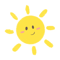shofiawahidah happy hello sun morning Sticker