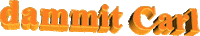 orange carl Sticker by AnimatedText