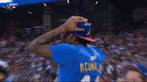 Shocked Atlanta Braves GIF by MLB