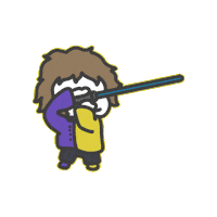 Star Wars Neon Sticker