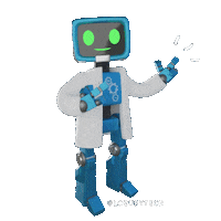 Lozury_Tech new robot tech hola Sticker