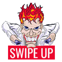 Swipeup Head On Fire Sticker by VP Racing Fuels