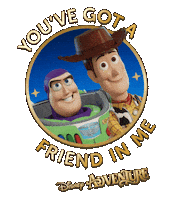 Friends Woody Sticker by DisneyCruiseLine