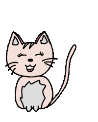 Cat Pink Sticker