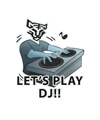 HWgroupIndonesia party dancing drink drunk Sticker