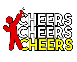 electricshots party cheers shots monterrey Sticker