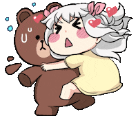 In Love Hug Sticker by Jin