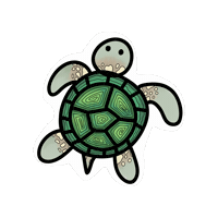 Sea Turtle Sticker