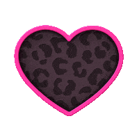 Leopard Print Love Sticker by Guided by Light Art