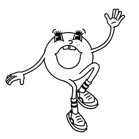 Waving Plant Based Sticker by Nooch.Earth