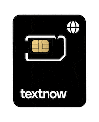 textnowcom texting sim calling sim card Sticker