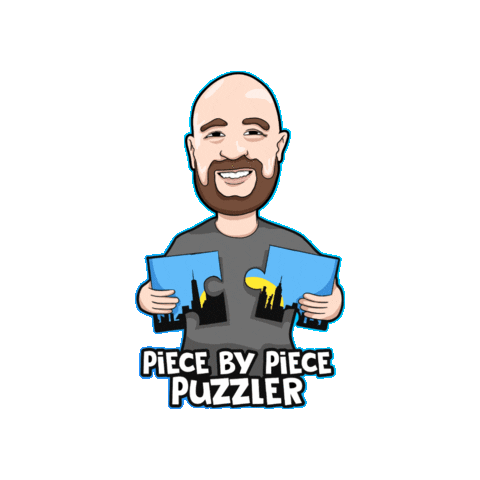 piecebypiecepuzzler giphygifmaker Sticker