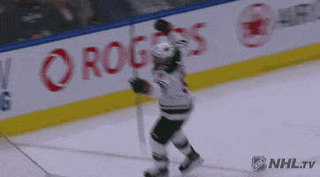 happy ice hockey GIF by NHL