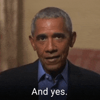 Barack Obama Yes GIF by The Democrats