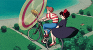kikis delivery service majo no takkybin GIF by Maudit