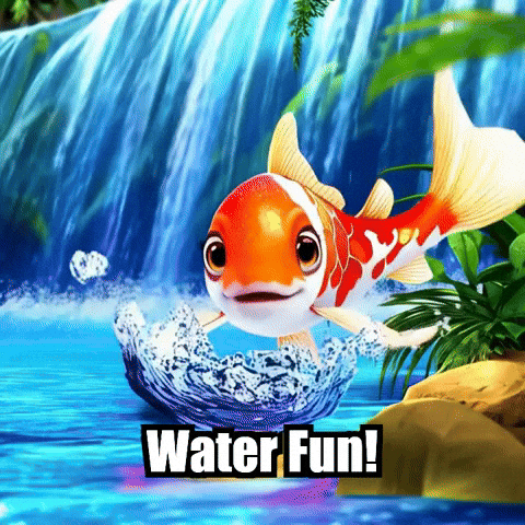 Koi Fish Adventure GIF by TheConfishius