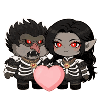 I Love You Hug Sticker