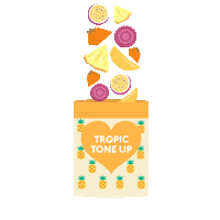 Tropic Tone Up Sticker by SkinnyMint