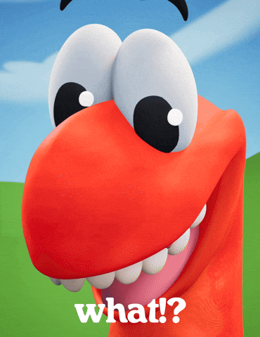 Blinking What Happened GIF by Claynosaurz