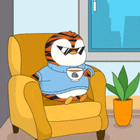 Good Morning Coffee GIF by Pudgy Penguins