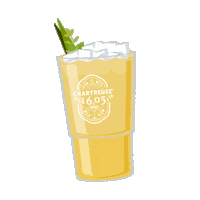 FrederickWildman green yellow drinks cocktail Sticker