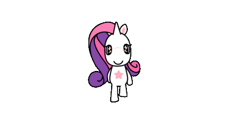 Unicorn Twinky Sticker by PlayDappTown