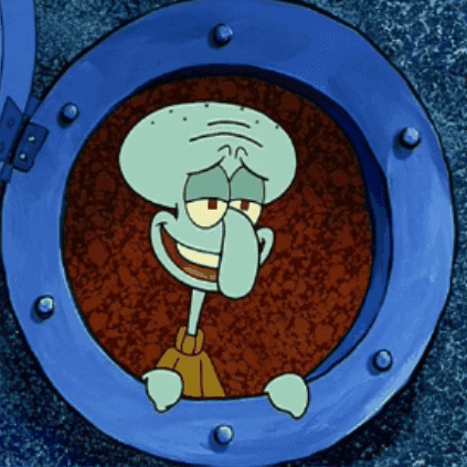 taylorheartsch giphygifmaker spongebob squarepants fireplace snowball effect GIF