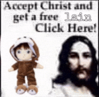 Serial Experiment Lain Jesus GIF