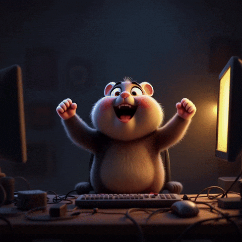 Excited Joy GIF by lilHammy