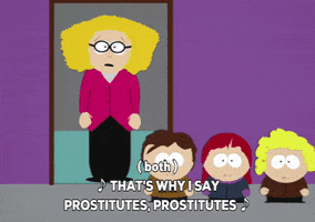 crowd standing GIF by South Park 